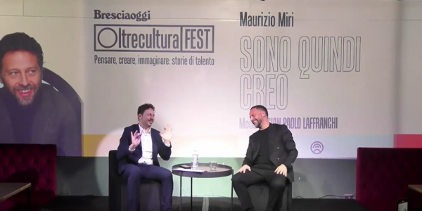 Creatività e passione, Maurizio Miri a Oltrecultura FEST 2024